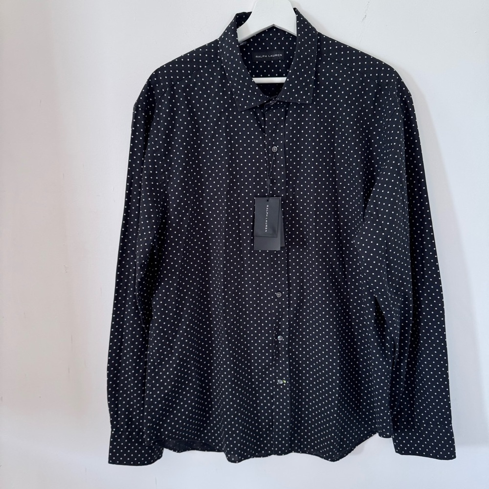 Ralph Lauren Black Label Moto Dot Men’s Sz Xl NWT